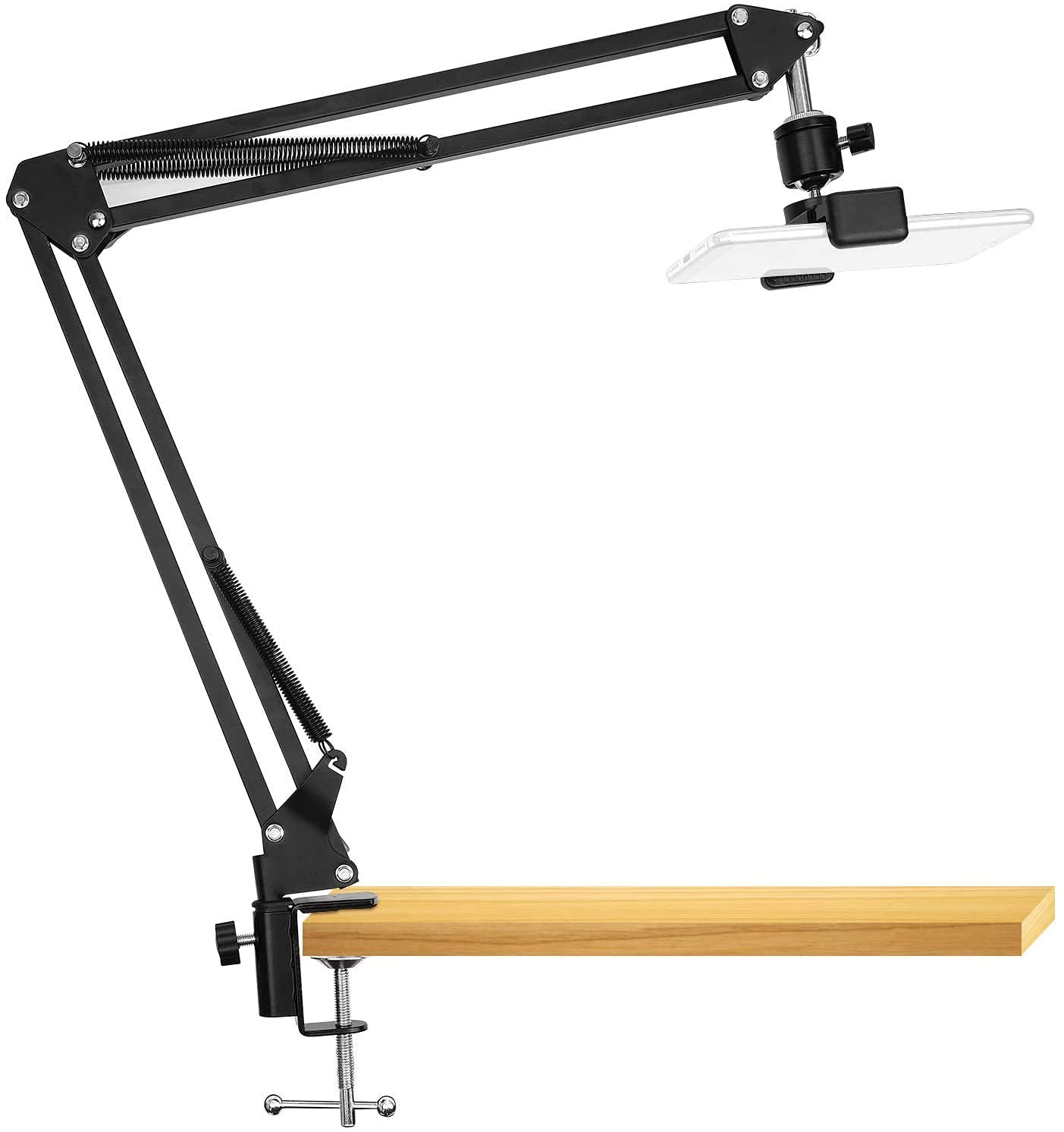 Overhead Video Stand with Phone Holder