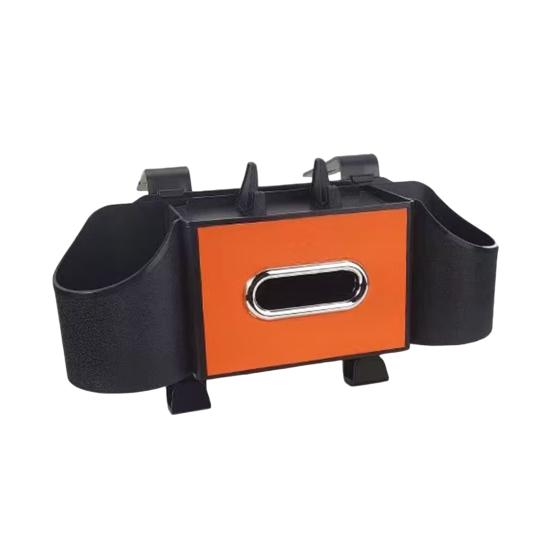 Car Back Seat Tissue Box Holder – 3-in-1 Multi-Functional Organizer for Tissue box, Drink Holder, And Hook