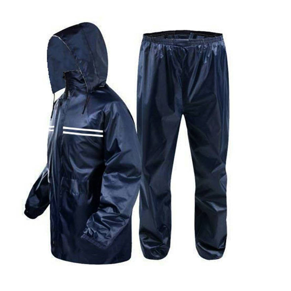 Waterproof Jacket And Pant With Bag Rain Coats for Men